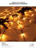 LED Spider Web String Lights - Halloween Room Decor