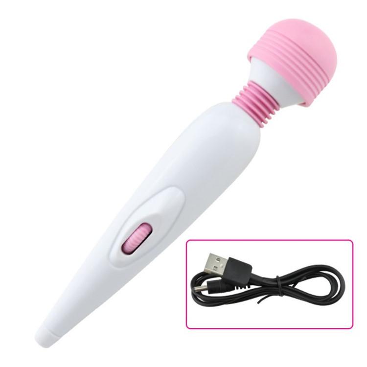 Rechargeable USB WomenвЂ™s Massage Wand - Powerful Vibrating Self-Pleasure Tool