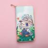 Labubu change bag long wallet cartoon cute fresh large capacity zipper card bag clutch bag