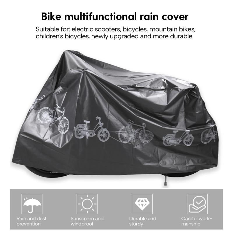 Waterproof Bicycles Cover Durable Bike Rain Shield Sun Protections Cover for Mountain Bike Motorcycle Electric Bike