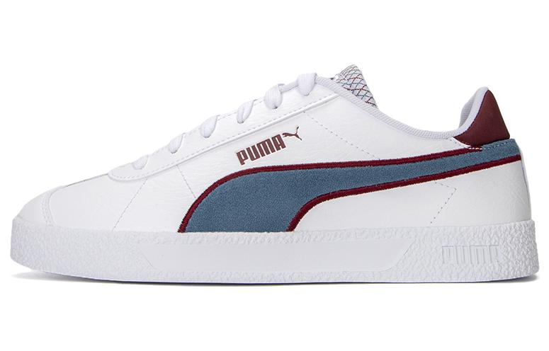 PUMA Club Retro Prep White Blue Purple 389404-01 41