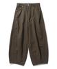 DECET Barrel Wide Leg Pants Dcpt071Brown