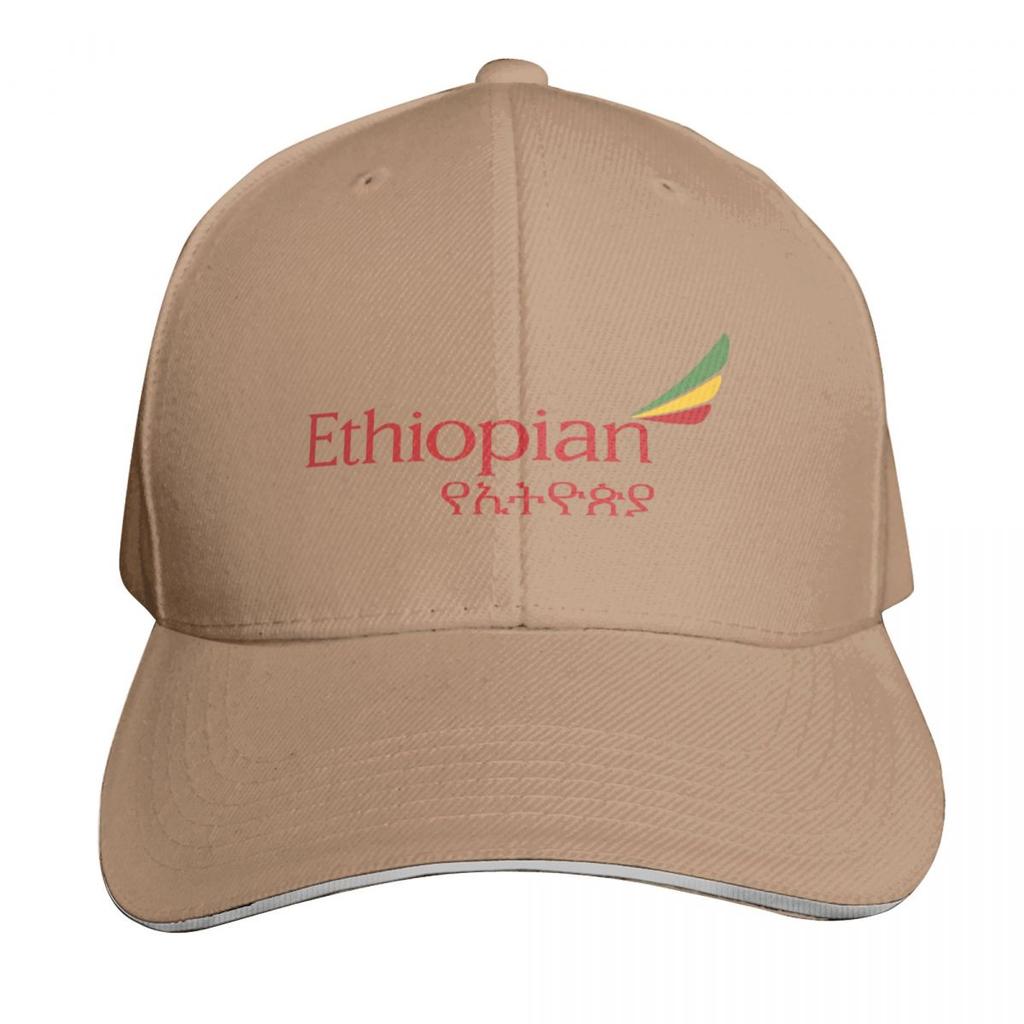 Ethiopian Airlines Baseball Cap hats for Unisex Golf Hat Unisex Trucker Cap Sunhat Hats For Women Unisexs