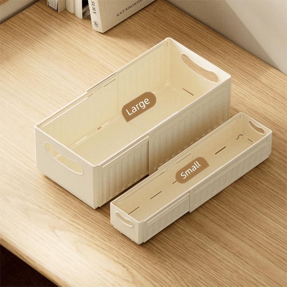 Stapelbarer ausziehbarer Schubladenorganizer Stapelbare Küchenorganizer Schrankaufbewahrung