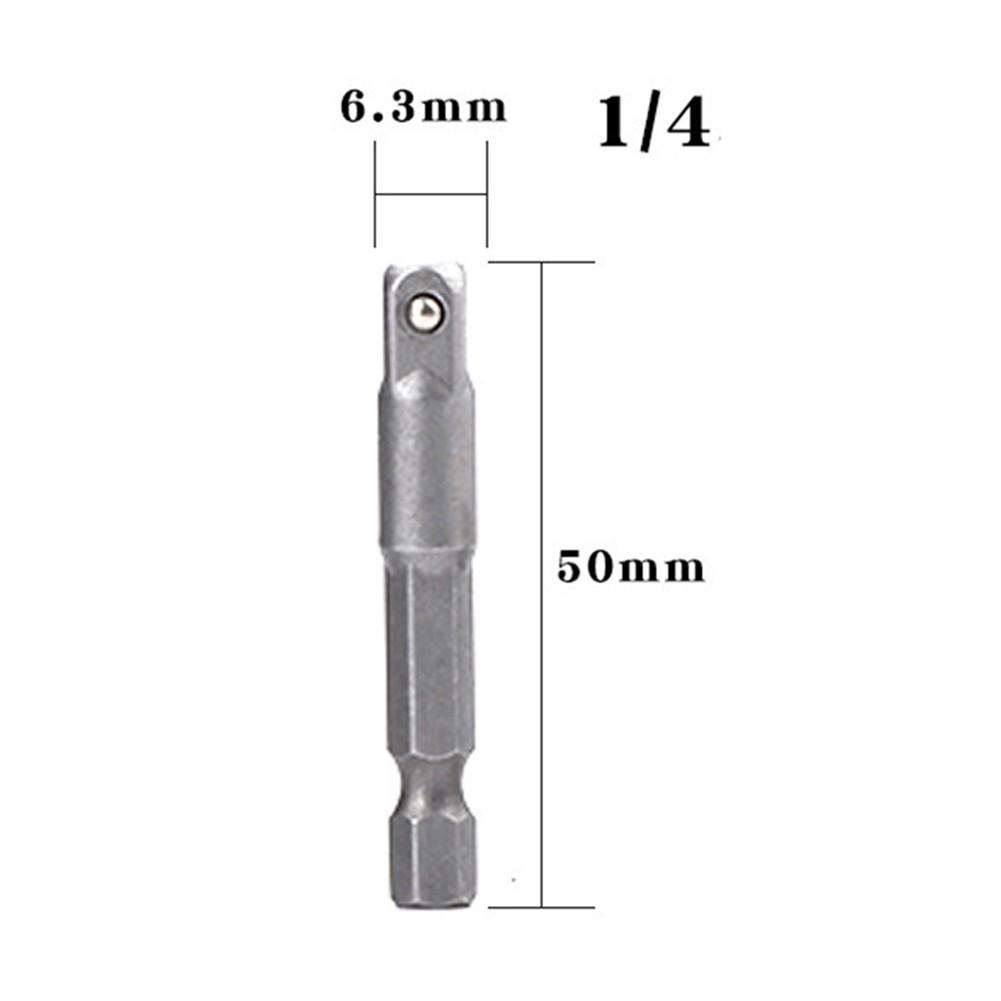 Socket Adapter Adapter Chrome Vanadium Steel Drill Extension