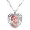 Star Surrounding Time  Heart Shaped Necklace Stray Children's Pendant