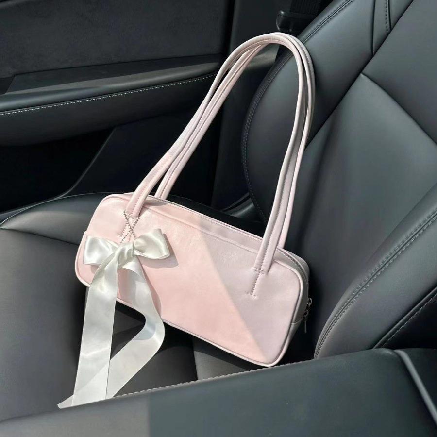 New High-End Fashion Trend Underarm Baguette Bag Same Style Niche Korean Design Fashion Pillow Bag