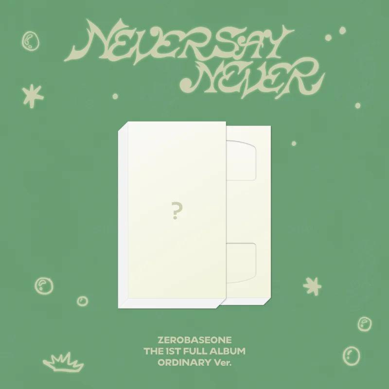 

(ПРЕДВАРИТЕЛЬНЫЙ ЗАКАЗ)ZEROBASEONE - [NEVER SAY NEVER] 1-й альбом ФОТОБУК ORDINARY