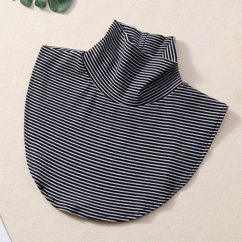 Diy Thin Shirts Collar Patch T-Shirts Extended Neckwear Detachable Inner Collar Quality Lapel Turtleneck