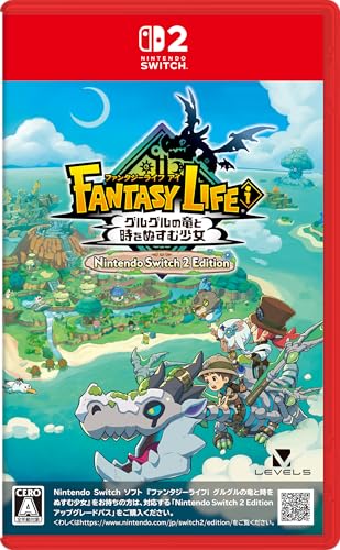 

Fantasy Life i: Дракон Гуругуру та Дівчина, що краде час Nintendo Switch 2 Edition - Switch2