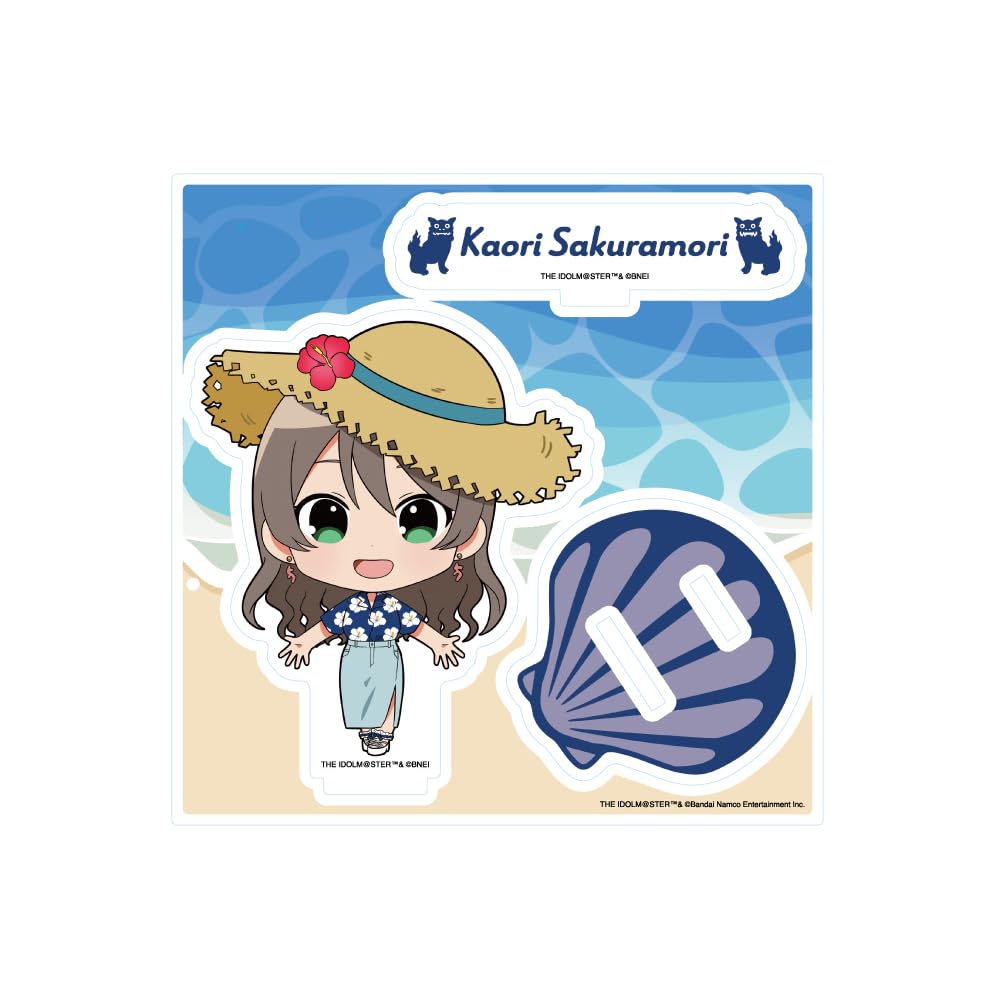 THE iDOLMSTER MILLION LIVE 19 Сакурамори Каори Hello версия. [Мини-иллюстрация персонажа] Акриловая подставка
