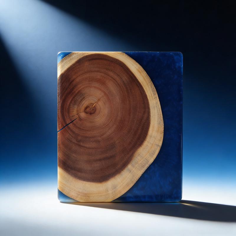 Antibacterial Olive Wood Resin Inlay Cutting