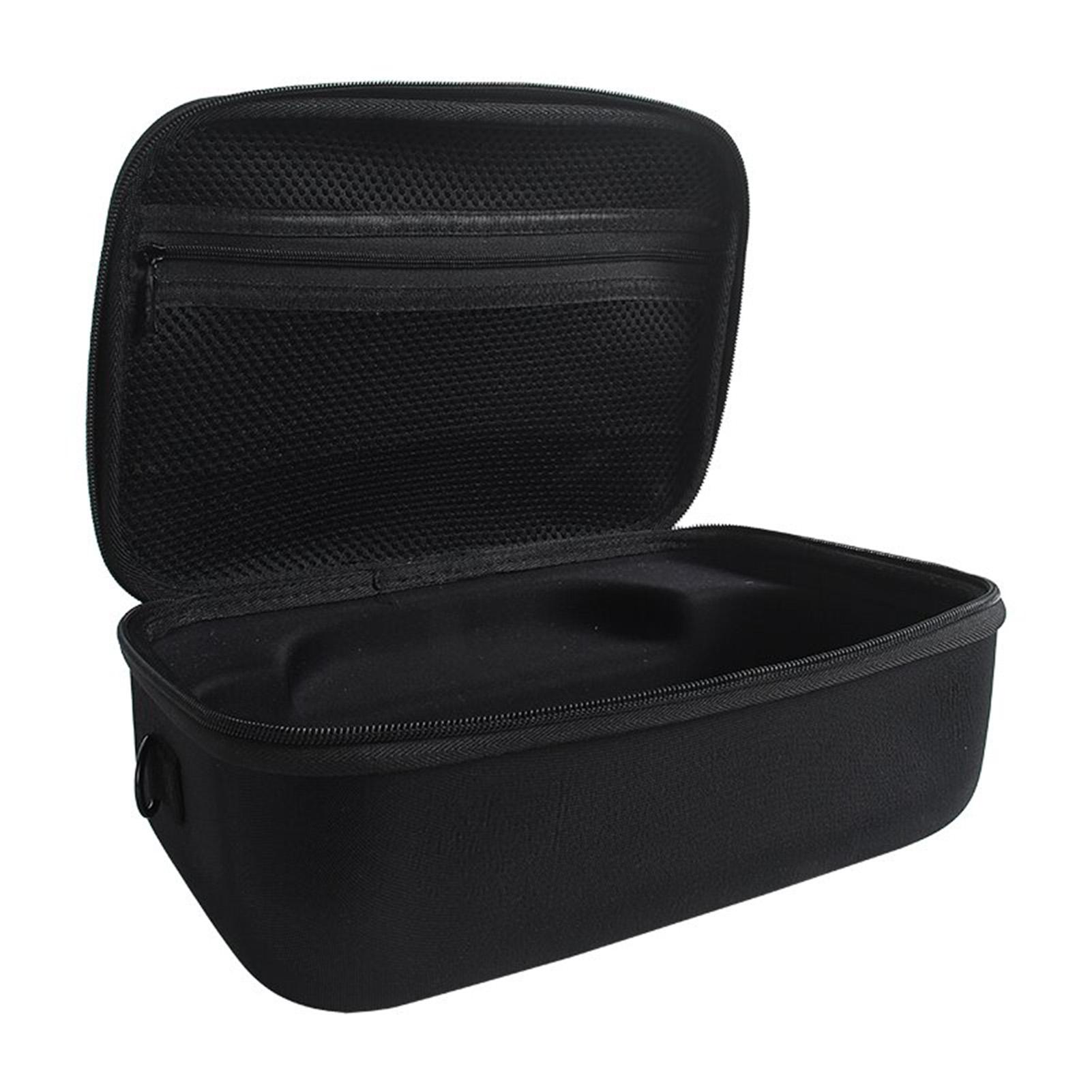 

Portable Speaker Carrying Case EVA Hard Shell Soft Lining Water Proof Speaker Storage Travel Bag with Mesh Pocket Black