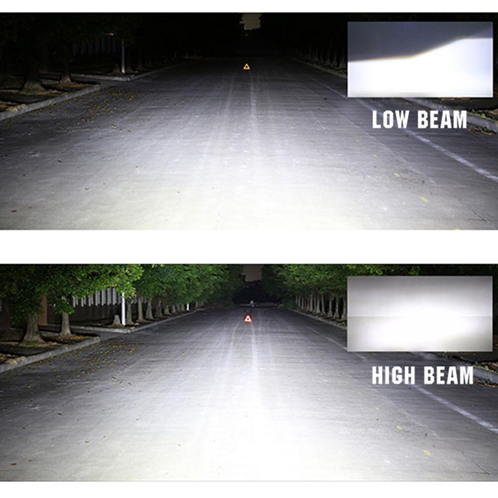 Car Headlight Bulbs H4 100W 12V Super Bright White Halogen Bulb Lamp Car Lights Auto High Power Fog Lights Lamp Auto Accessories