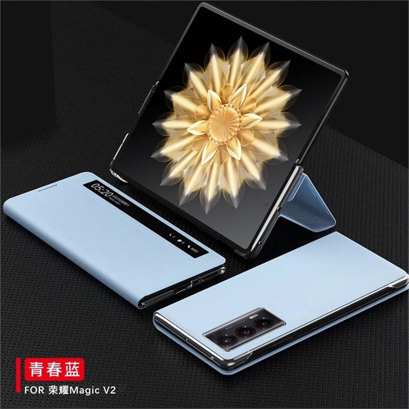 Full Coverage Flip Leather Case Honor Magic V2 Vs2 Ultimate Edition Shockproof Magnetic Business Style
