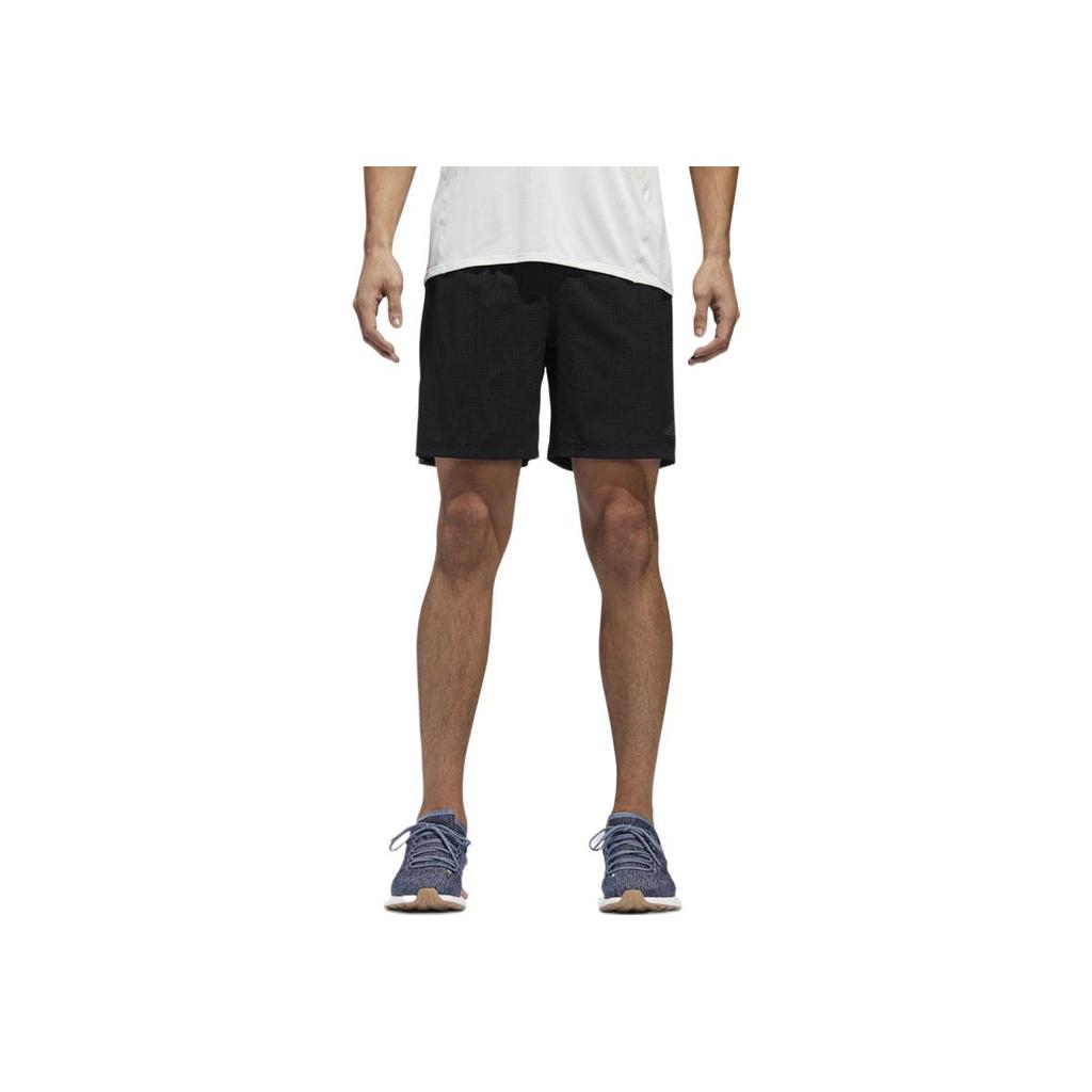 Adidas Свободные тренировочные шорты с логотипом, мужские шорты, черные DN2386