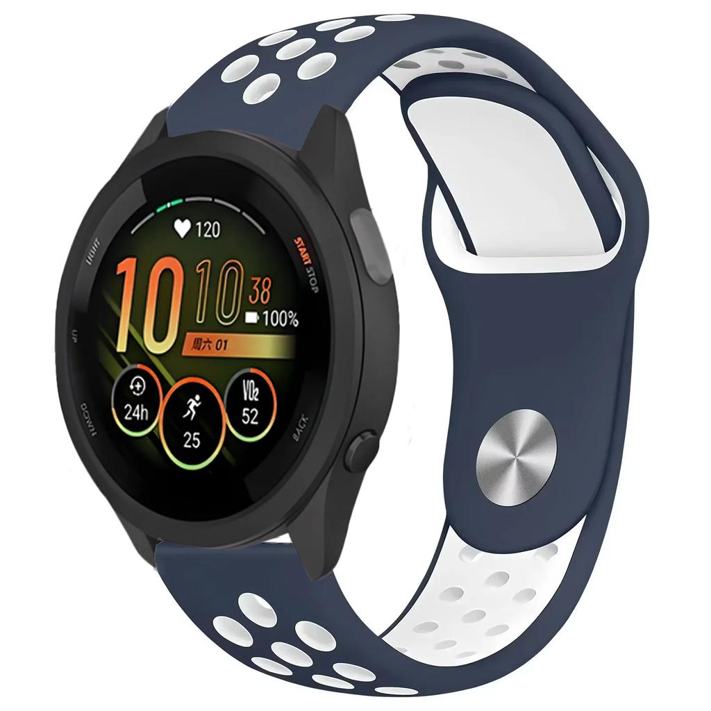 20mm 22mm 18mm Silicone Strap For Garmin Forerunner 265 55 965 165 255 Music/Venu 3/2 Bracelet Band For Garmin Vivoactive 5 Belt
