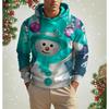 Christmas Party Graphic Hoodie 3D Print Spring Autumn Fashion Leisure Versatile Streetwear Men's Women's Y2K Christmas Hoodies