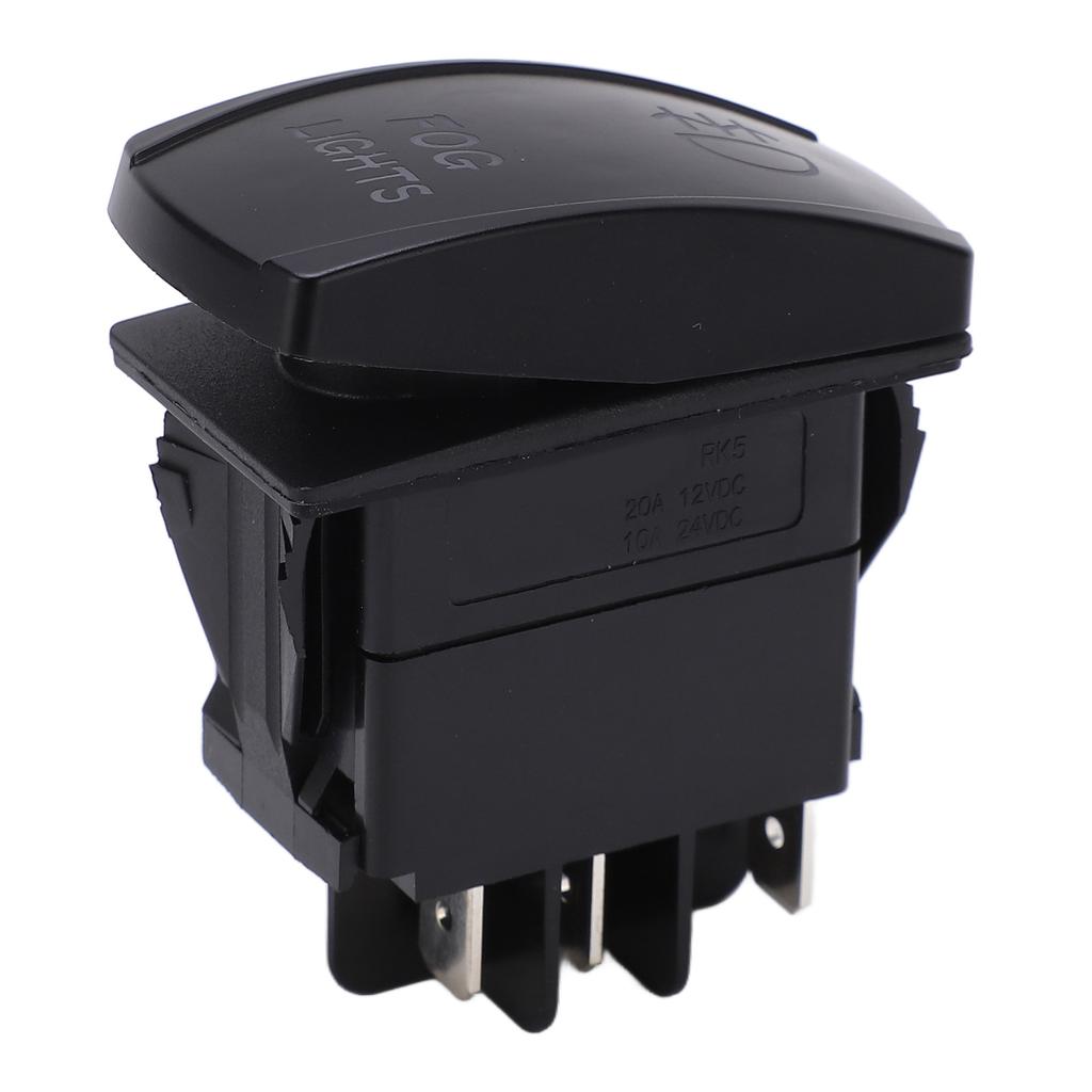 Nebelscheinwerfer Wippschalter 5Pin Ein Aus LED-Licht DC12V 24V Minus 40 Grad Celsius Bis 85 Grad Celsius ABS Lichtleisten Schalter für Boot