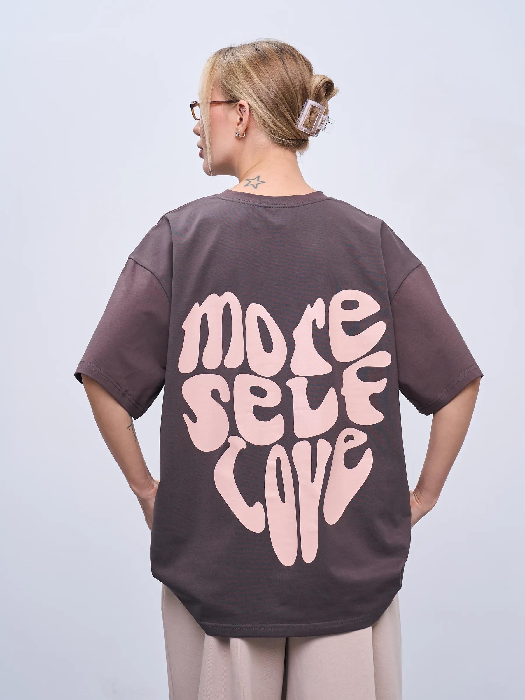 Oversized print T-shirt 4XL