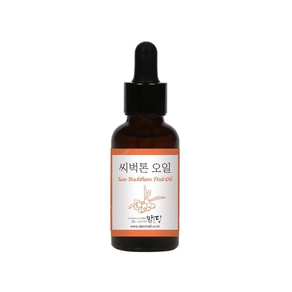 Malgeuldamm Sea Buckthorn Oil 30ml Unrefined Fruit Extract 100% Sea Buckthorn Oil 30ml