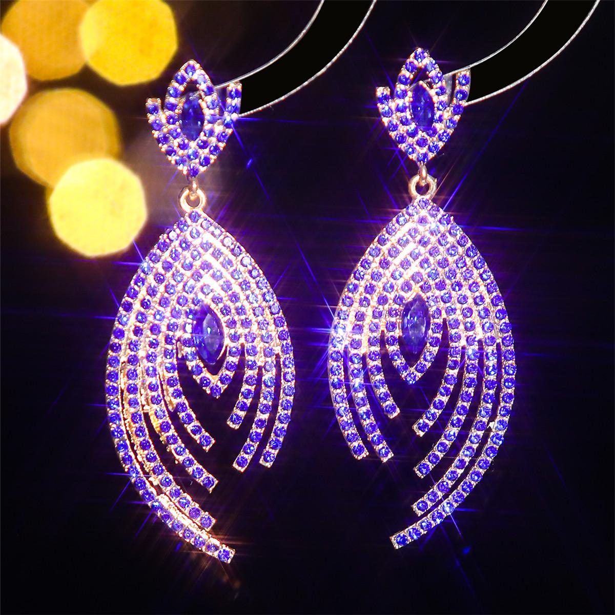 

Хэллоуин Горячая Распродажа Серьги Цветные Стеклянные Стразы Для Женщин Личность Преувеличенные Сияющие Серьги