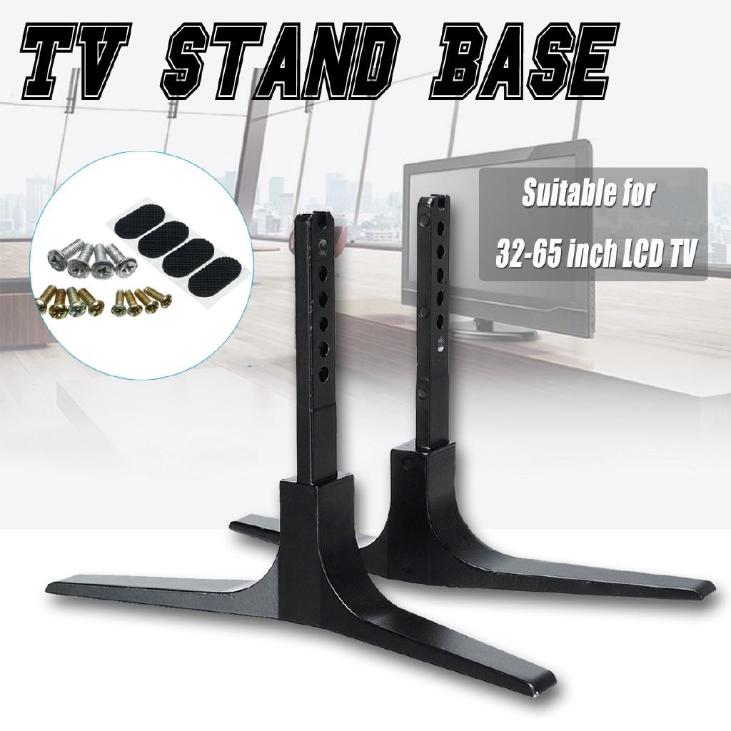 Nastavitelný Univerzální Stojan Držák na TV 240X166X110MM Výška Pro 32-65 Palcové LCD Ploché Obrazovky Stolní Podstavec Snadná Instalace