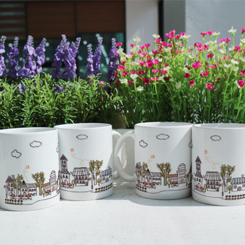 tc183-Design Mug 4p-Village Scene