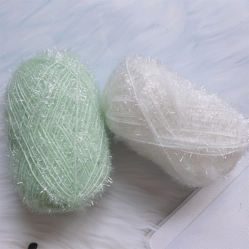 6pcs Segment Dyed Raffia Yarn for Beach Bags  Chunky Polyester Bundle (300g) - Textured Crochet Knitting Yarn for DIY Tote Bags, Shawls