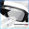 2Pcs Car Rearview Mirror Rain Eyebrow Cover Rainproof Side Shield Sticker For M Performance 1 3 5 7 Series M3 M4 M5 M6 X1 X3 X5 X6 X7 E30 E34 E36
