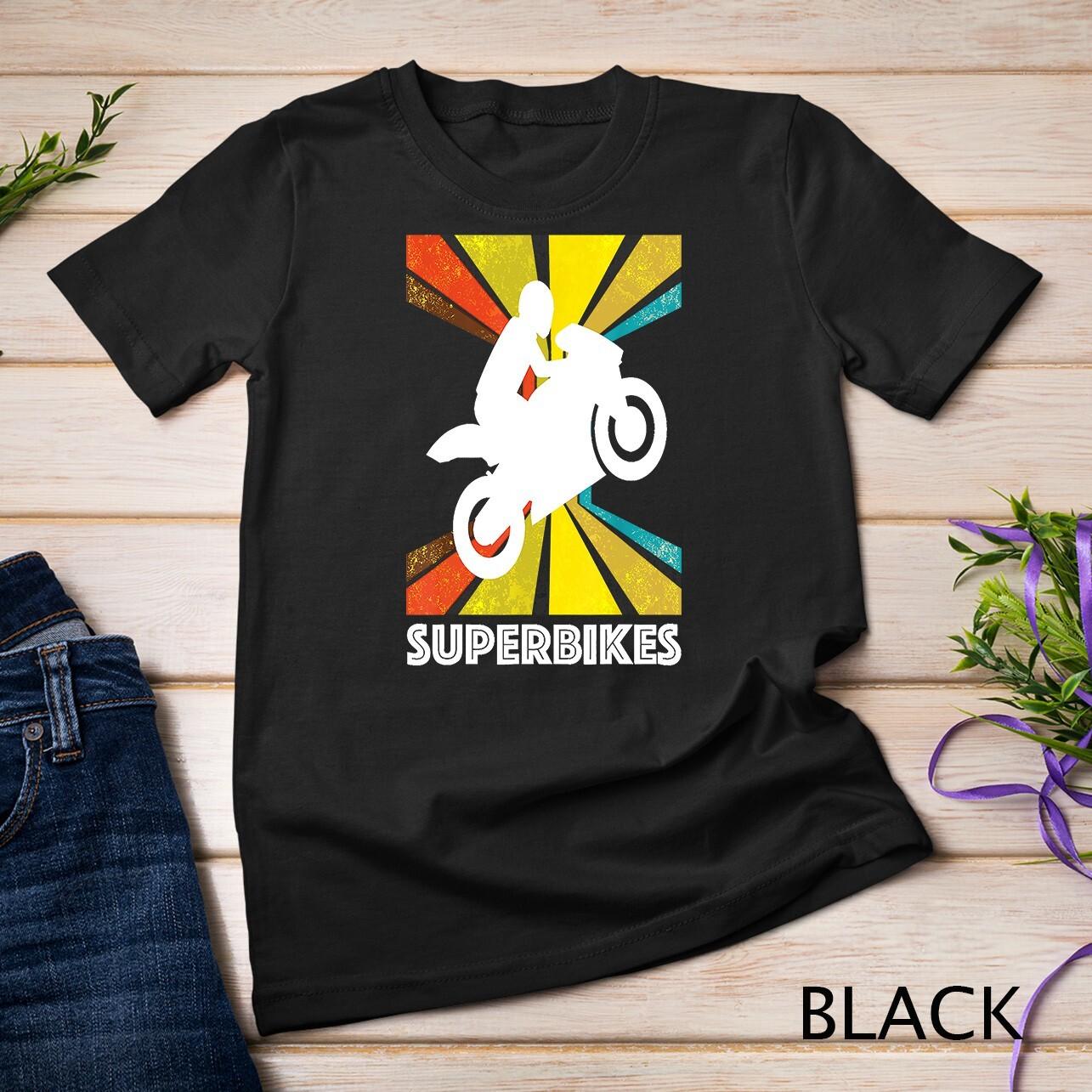 Vintage Super Bike Shirt Motorcycle Championship Racing Tee Unisex T-Shirt Mens Womens Tees Top XL