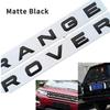3D Letters ABS Front Hood Emblem Range Rover Hood Letters Stickers For Land Rover Range Rover