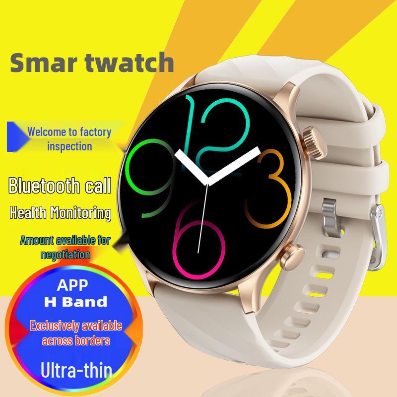 2024 zw63 Round Screen Smartwatch with Bluetooth Call & Multifunctional Health Sports Features