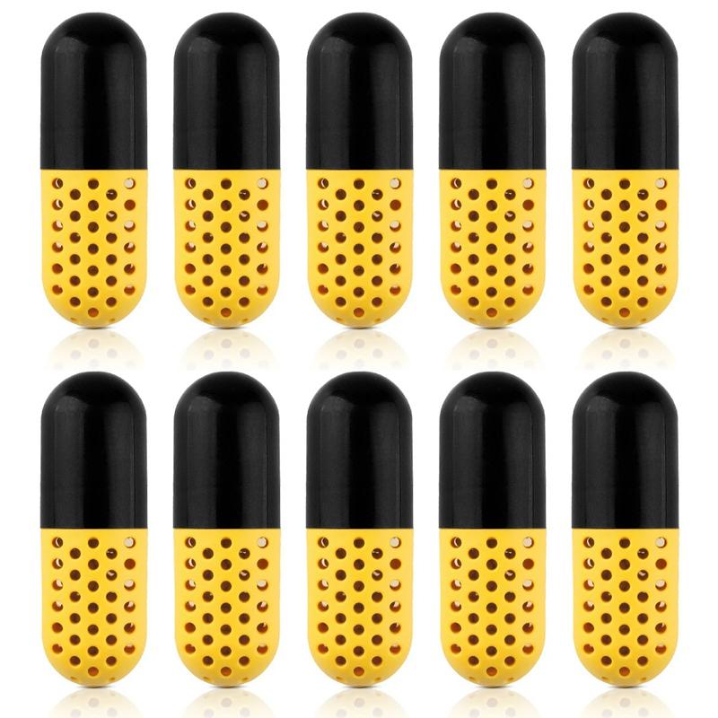 10/2x Deodorant Deodorierer Kapselform Boxhandschuhe Schuhe Geruchsentferner Sport Handschuhe Taschen Frischer Schweißabsorber