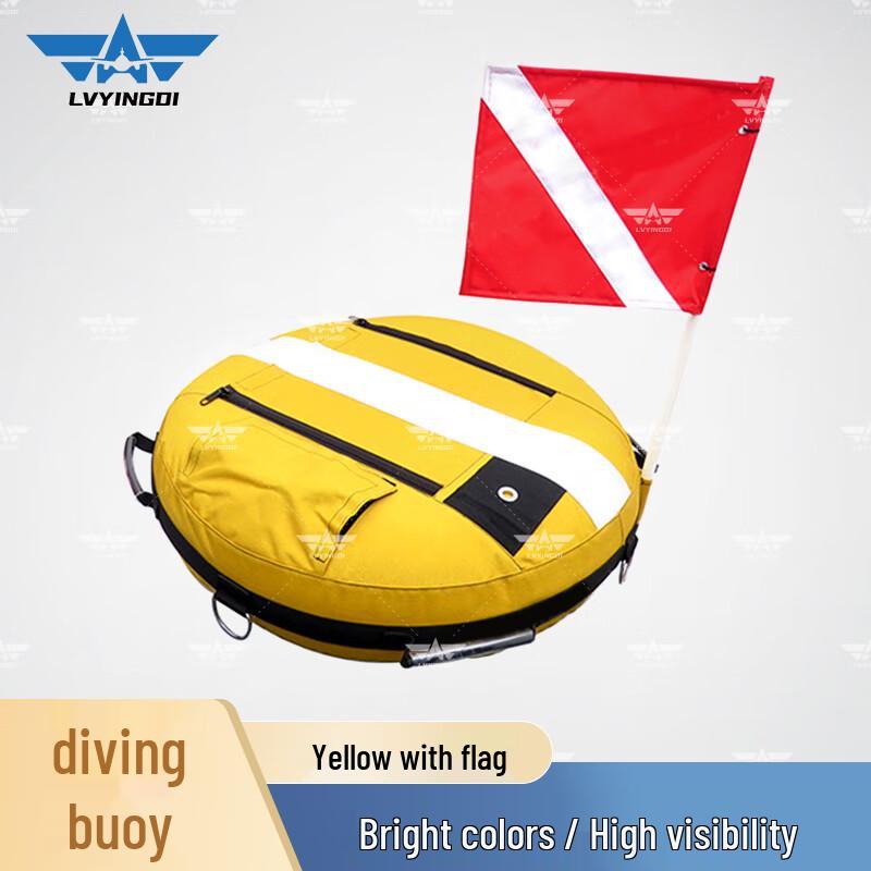Diving & Freediving Signal Buoy with Flag