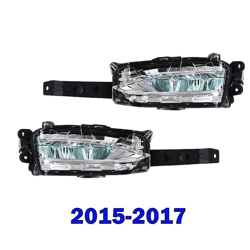 8122078010 8122078020 For Lexus NX200T NX300 2015-2020 Car Front Bumper LED Daytime Running Light Fog Lamp Signal Lamp Assembly