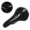 3D Printed Bike Saddle Hollow Breathable Lightweight Cycling Seat Cushion Shock Absorbing for Road Mountain Bikes