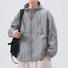 Ice Silk UPF 50+ Men's Sun Protection Coat Breathable Lightweight Summer Quick Dry UV Protect Outdoor Hoodie for Hiking Fishing
