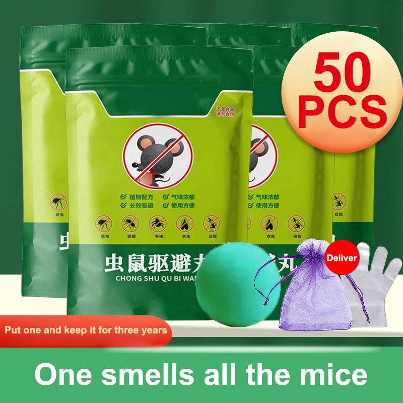10/20/50Pcs Mothballs And Deodorizing Pills Are Great For Rat Control And Pest Extermination In Homes And Indoors