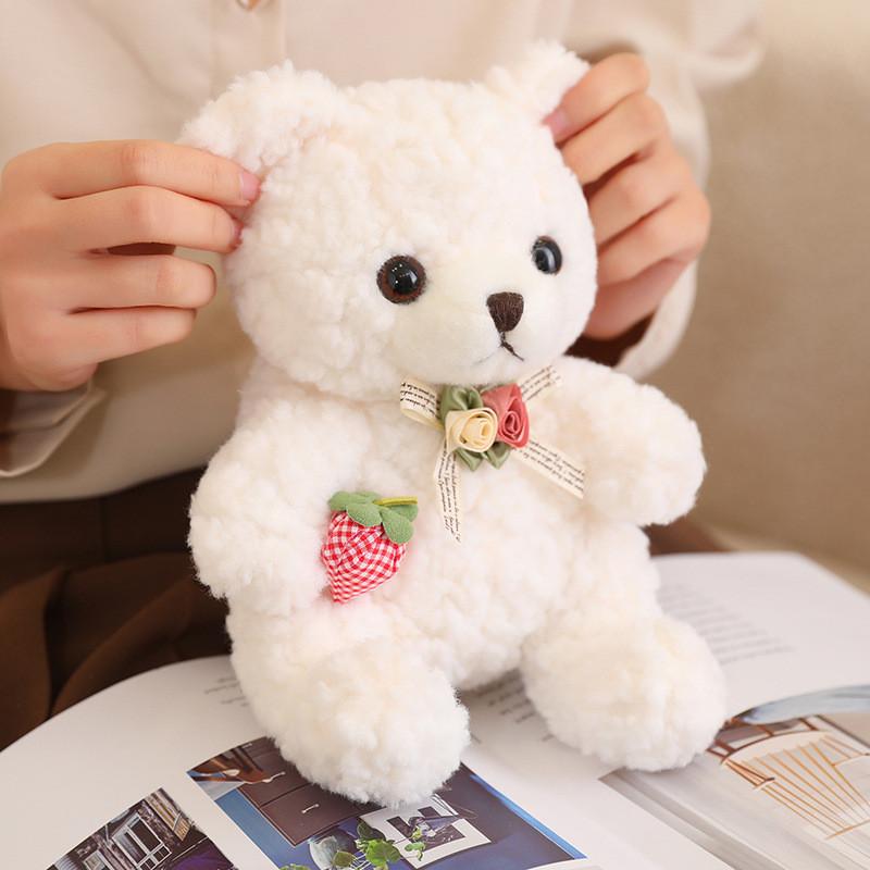 Teddy Large Huggable Bear Stuffed Toy With Adorable Bow Ideal For Children Gift
