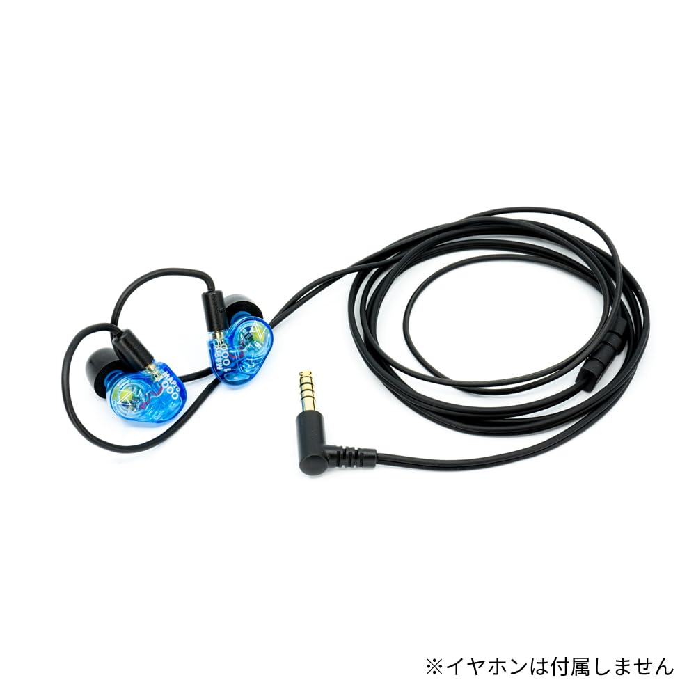 Maestraudio MAPro1000 Cable Connector Balanced Approximately 120cm OFC Cable for Earphones 4.4-MMCX [MMCX / 4.4mm Right-Angle Plug] 4-Core