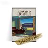 Edward Hopper Exhibition Museum Poster Nighthawk Retro Wall Art Oil Painting "Morning Post" New York News