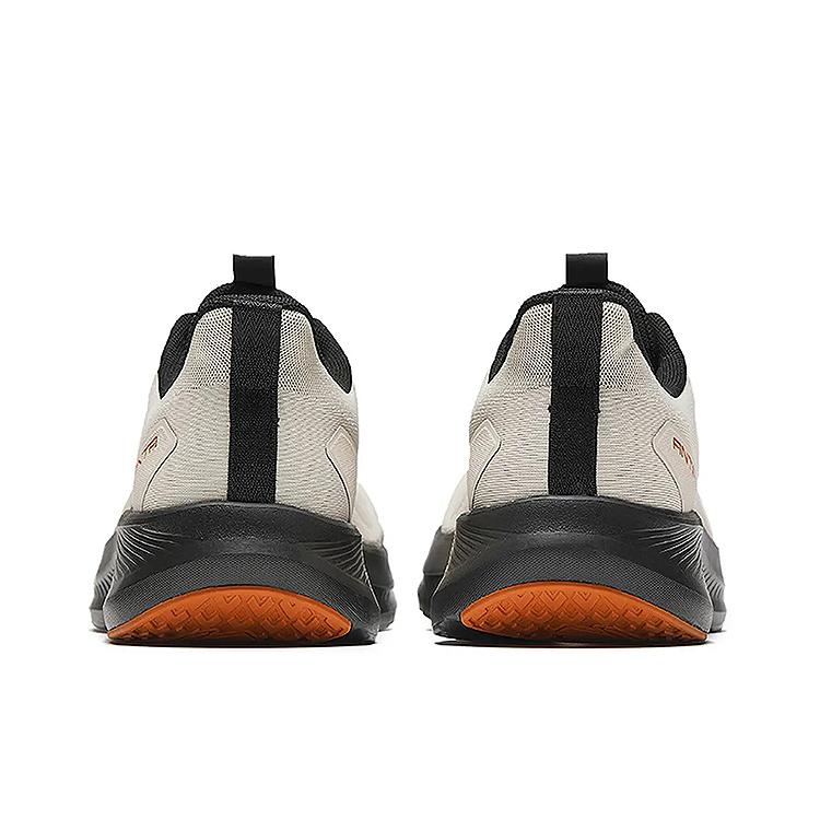Anta Cushioning Slip Resistant Abrasion Resistant Low Top Running Shoes Men's Chalk 112617713-3