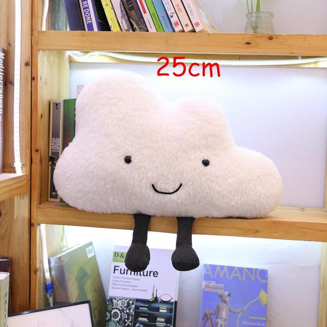 Giant New Style Kawaii Cloud Pillow Soft stuffed Cushion Lovey Smile Cloud Plush Toy For Child Baby Kid Girl lovely Gift