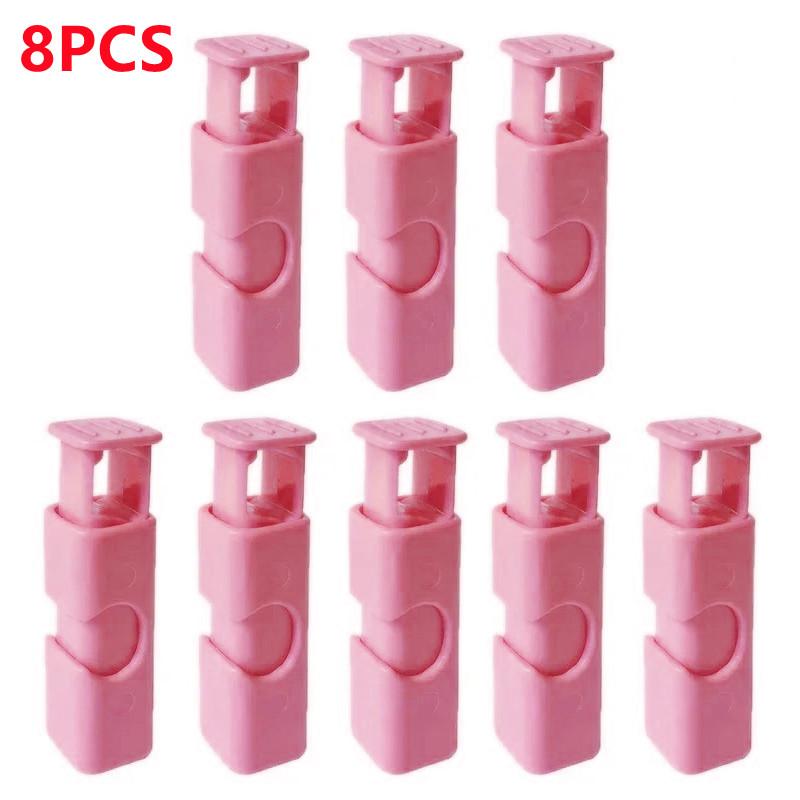 Food Sealing Bag Clip Reusable Fresh Food Storage Tools Plastic Sealer Clamp Snack Bread Seal Bag Home Kitchen Storage Clips