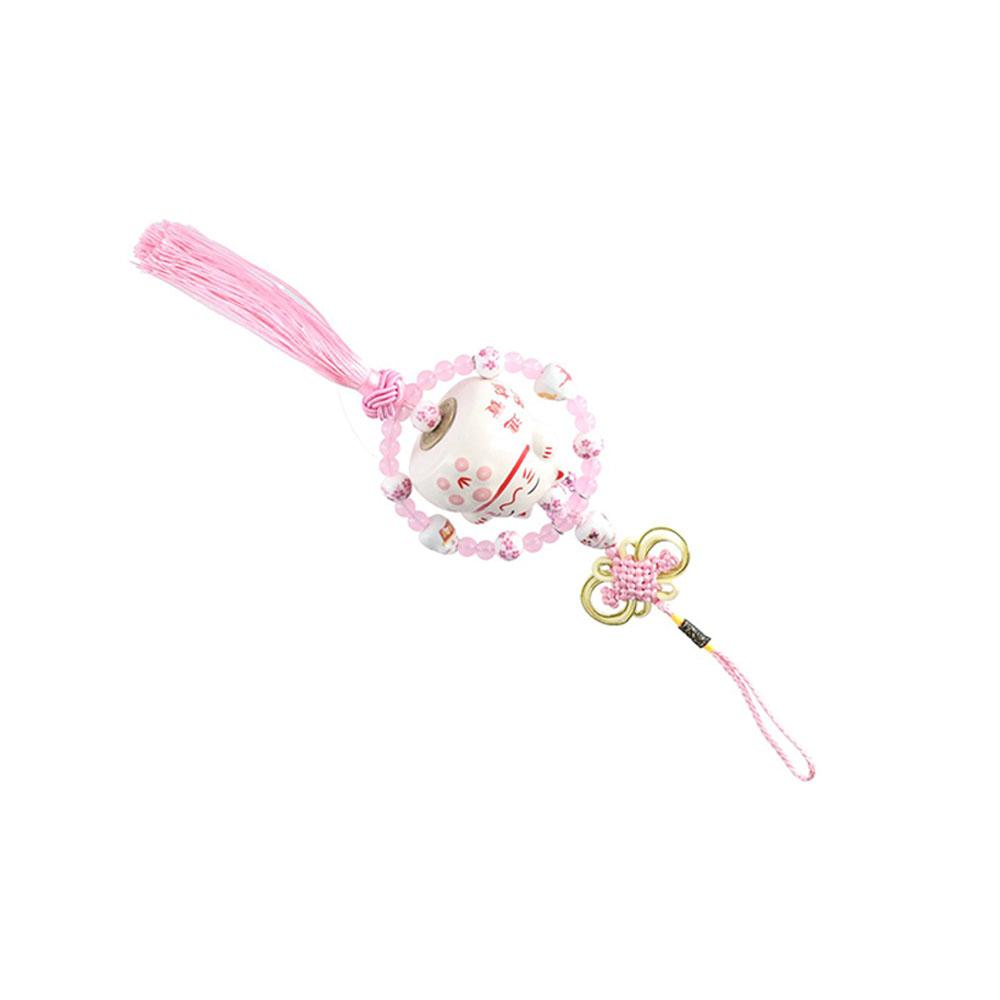 Fortune Cat Lucky Cat Car Interior Lucky Cat Car Pendants Cat Hanging Pendant Ceramic Cat Ornament