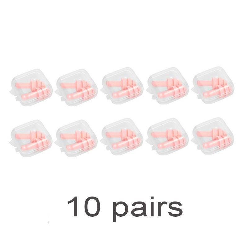 Soft Silicone Ear Plugs Sound Insulation for Sleeping Swimming Ear Protection Earplug Waterproof Anti Noise Reduction Earplugs