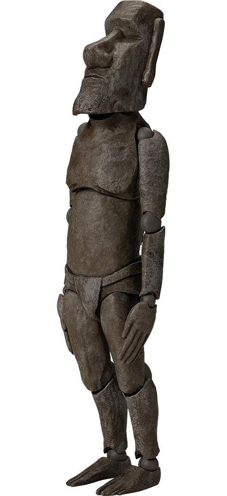 figma Table Museum Annex Moai Statue Plastic Painted Movable Figure Resale F51118 Non-scale