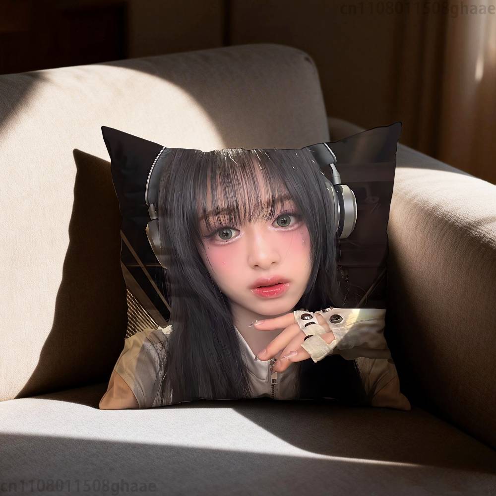 Cute Singer AAhyeon Pillowcase Casual Style Decoration Suitable for Home Decoration Excluding Pillow Core