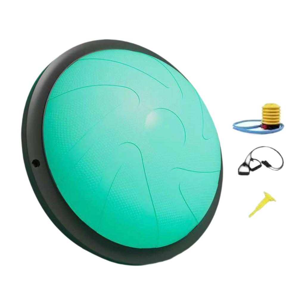 Half Balance Ball Trainer Yoga Ball Pilates Cushion for Work Fitness Pilates